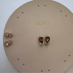LOFT Stud Earrings Set